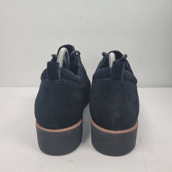 Vionic Ballari Women's Black Suede Oxford Lace Up Loafers US Size 10 - Picture 4 of 8